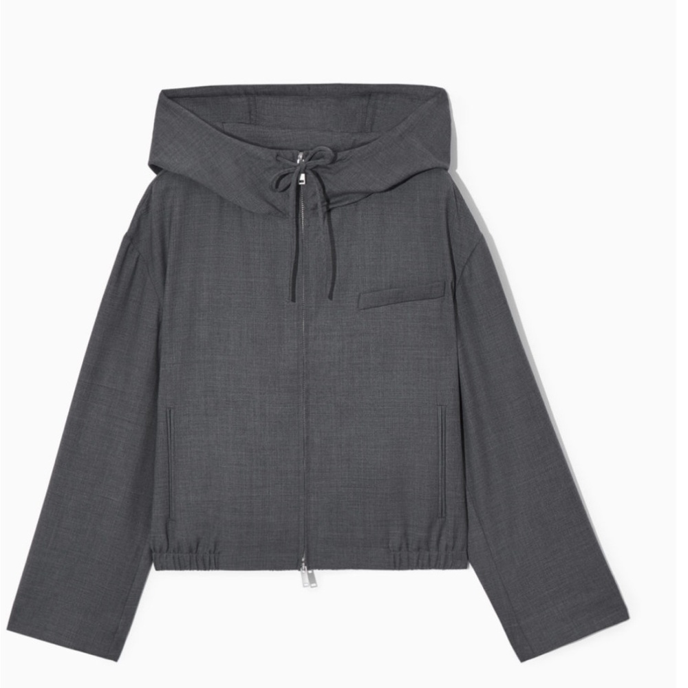 COS tailored set with folded a line skirt and a hooded jacket 6 - Picture 2 of 14